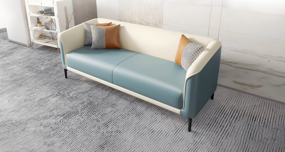 Leather sofa set, timeless luxury from Estre.