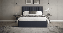 Bed Cot Tempah: Customizable Design With Upholstered Frame - Direct From Estre Factory