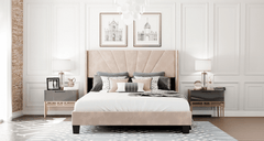 Bed cot Chooseyy with Upholstered  Frame From Estre - Direct from Factory (Customizable)