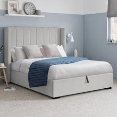Bed cot Cazewell with Upholstered  Frame From Estre - Direct from Factory (Customizable)