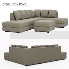 L Shape Sofa Marvik Sofa Design – Modern and Sleek, Perfect for Contemporary Living Spaces, Direct from Factory