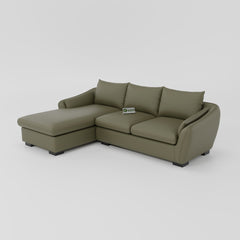 Customizable Cromie L-Shaped Sofa - Cutting Edge Design & Personalized Comfort, Direct from Factory