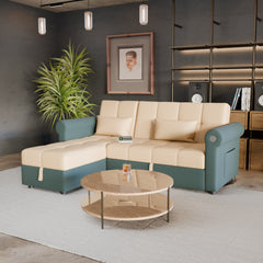 Customizable Dino Sofa cum Bed - Compact, Modern & Versatile for Every Home