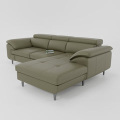 L shape sofa with Headrest Gorhamm From Estre - Direct from Factory (Customizable)