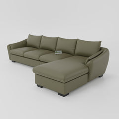 Customizable Cromie L-Shaped Sofa - Cutting Edge Design & Personalized Comfort, Direct from Factory