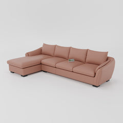 Customizable Cromie L-Shaped Sofa - Cutting Edge Design & Personalized Comfort, Direct from Factory