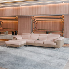 L shape sofa with Headrest Gorhamm From Estre - Direct from Factory (Customizable)