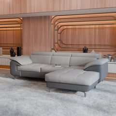 L shape sofa with Headrest Gorhamm From Estre - Direct from Factory (Customizable)