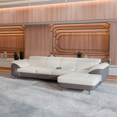 L shape sofa with Headrest Gorhamm From Estre - Direct from Factory (Customizable)