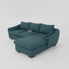 Customizable Cromie L-Shaped Sofa - Cutting Edge Design & Personalized Comfort, Direct from Factory