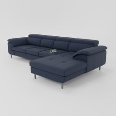 L shape sofa with Headrest Gorhamm From Estre - Direct from Factory (Customizable)