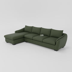 Customizable Cromie L-Shaped Sofa - Cutting Edge Design & Personalized Comfort, Direct from Factory