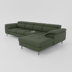 L shape sofa with Headrest Gorhamm From Estre - Direct from Factory (Customizable)