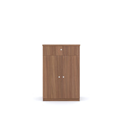 ESTRE Orchid Shoe Rack In Dark Acacia Colour