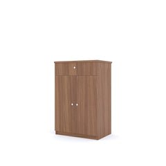 ESTRE Orchid Shoe Rack In Dark Acacia Colour