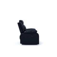 ESTRE Gladiolus PU Leather Gel Single Seater Premium Recliner in Midnight Blue