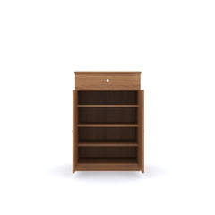 ESTRE Orchid Shoe Rack In Dark Acacia Colour