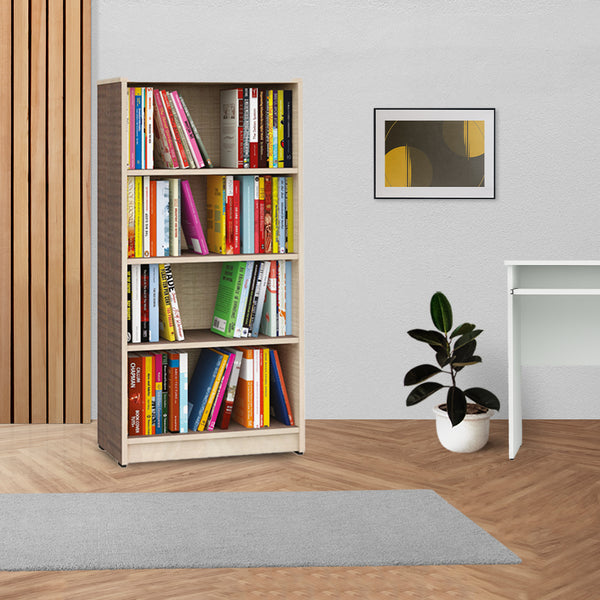 ESTRE Peony Book Shelf In Sandy With Chocolate Sawline Colour