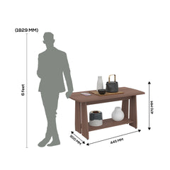 ESTRE Tulip Coffee Table In Dark Acacia Colour
