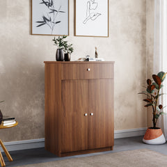 ESTRE Orchid Shoe Rack In Dark Acacia Colour