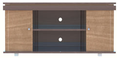 ESTRE Marigold TV Console For TVs Up To 40" In Dark Acacia With Urban Teak Colour