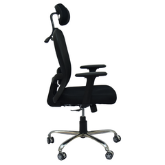 ESTRE Office Chair Griffin Black with High Back Mesh